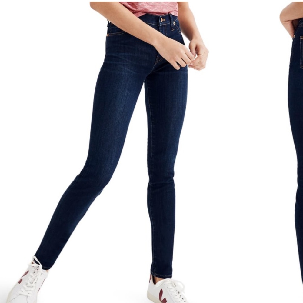 Madewell 9 inch rise skinny jeans, size 26